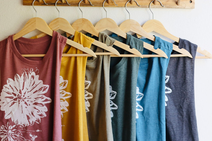 BIG SUR Racerback Crop Tank