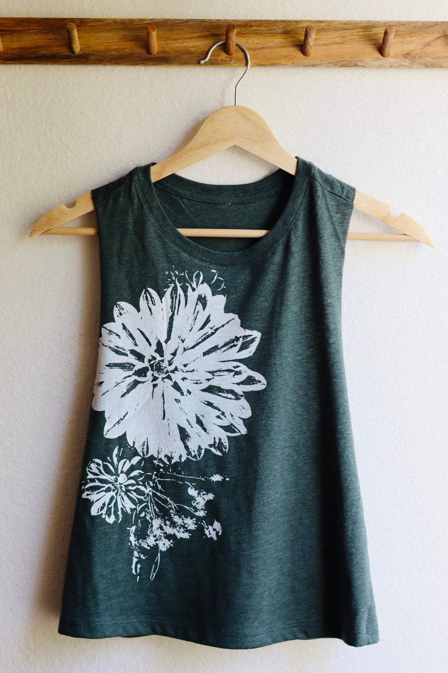 BIG SUR Racerback Crop Tank