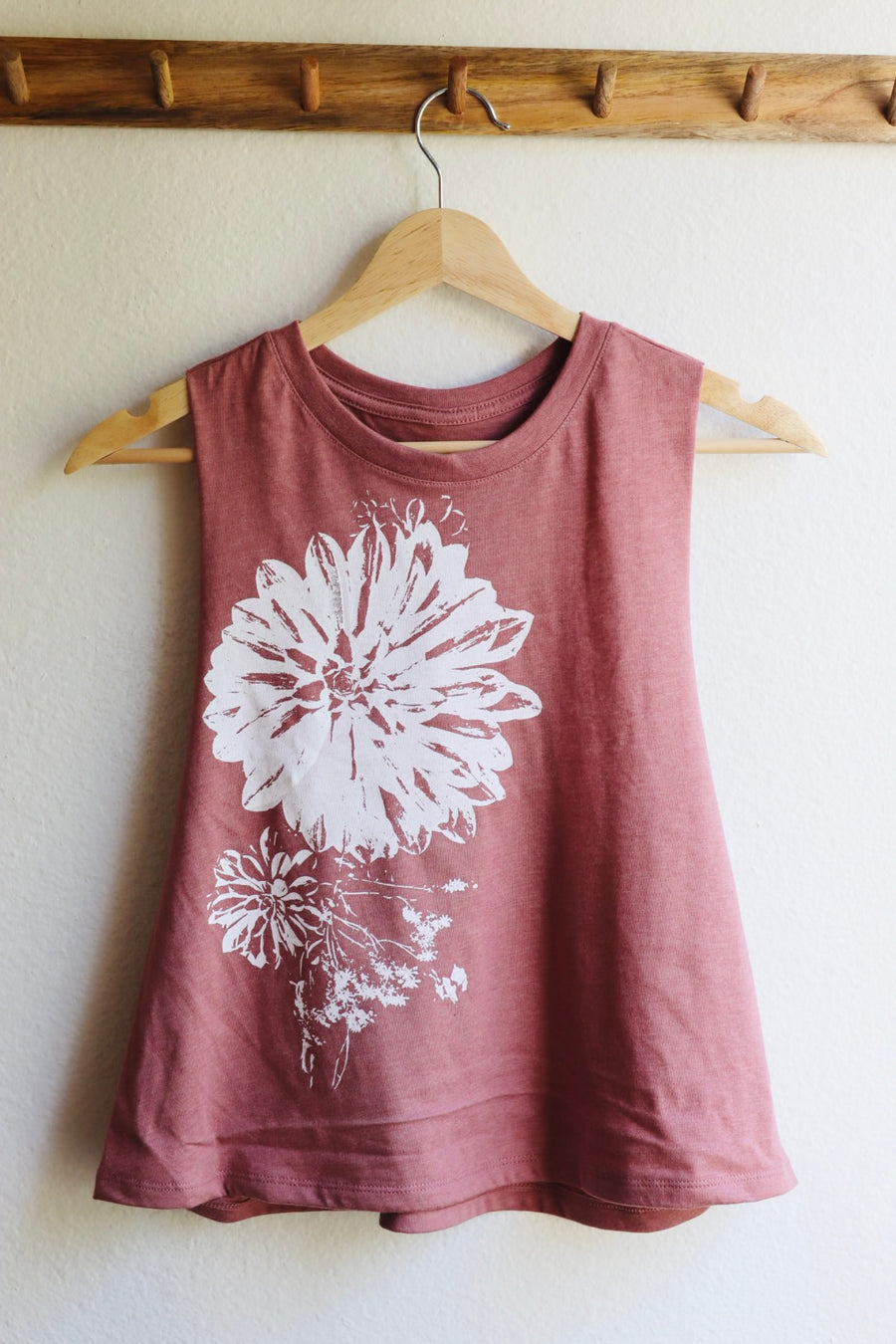 BIG SUR Racerback Crop Tank