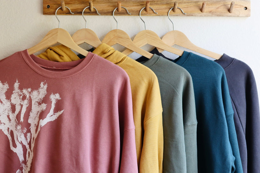 JOSHUA TREE Crew Neck Crop Fleece